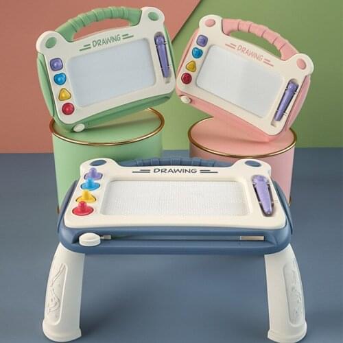 Childrens Magnetic Drawing Board Desk Toys For Girls Boys Sketch Pad Doodle Writing Painting Table Art Learning Kids Graffiti