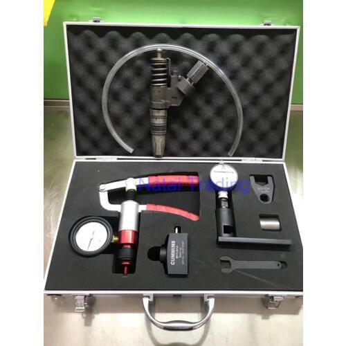 For Cummins M11 N14 EUI EUP repair tool, diesel injector valve sealing, armature lift and residual air gap measuring tools