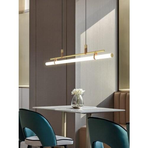 Dining room lamp Nordic simple dining table lamp creative personality restaurant chandelier bar light luxury chandelier