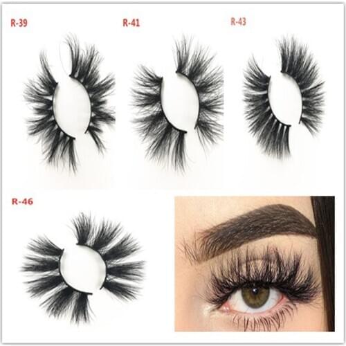 Natural 3D False Eyelashes Fake Lashes Makeup Kit Mink Lashes Extension Mink Eyelashes Maquiagem Eye Makeup