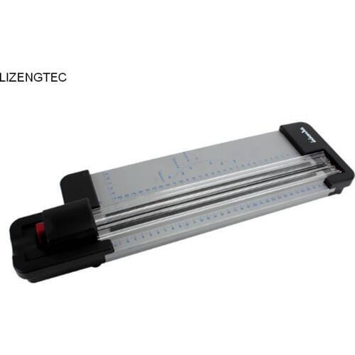 Free Shipping LIZENGTEC A4 Stain Steel Knife Manual Paper Photo Shredder Trimmer Roller Type Three in One Knife
