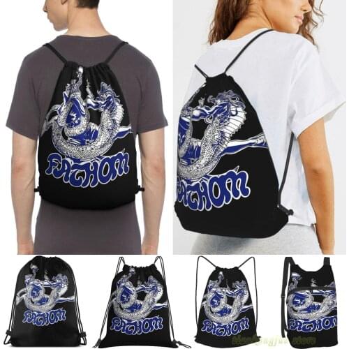 Pinball Classics - Fathom Men Outdoor Travel Gym Bag Waterproof Drawstring Backpack Women Fitness Swimming Bag