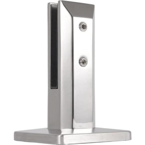 316 Stainless Steel Square Spigots 160mm Deck Mount Pool Fence Glass Clamp