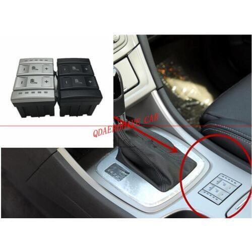 QDAEROHIVE Seat Heating Button Switches Heated Switch Control Seat Heater Button for Ford Mondeo S-Max black and siliver