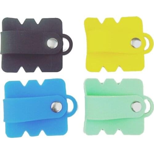 R2JA Silicone Earphone Organizer Earphone Wrap Winder Headphone Cord Organizer Cable Winder /Wrap Winder Manager