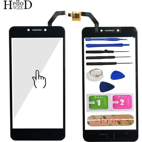 5.2'' Mobile Touch Screen For Micromax B5 Digitizer Panel Front Glass Lens Sensor Tools 3M Glue