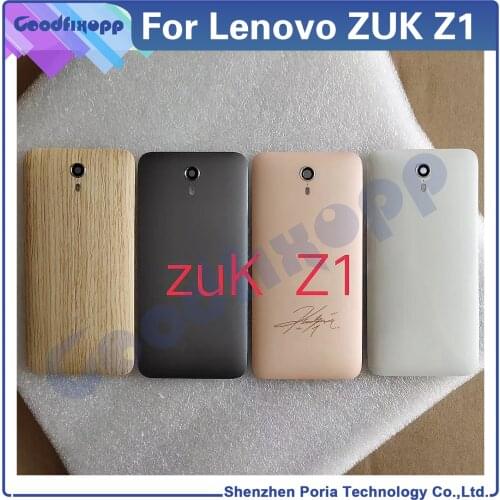 For Lenovo ZUK Z1 Back Battery Cover Door Housing Case Rear Cover Replacement Parts + LOGO