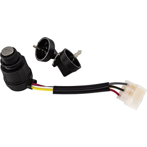 6wires Ignition Key electric switch diesel generator 4500 5500 6500 7500 key switch suit KIPOR KAMA