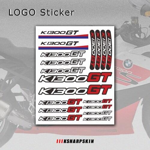 Motorcycle Accessories Reflective Stickers Body Helmet Fuel Tank Waterproof Logo Decal Emblem For BMW K1300GT k 1300 gt Sign