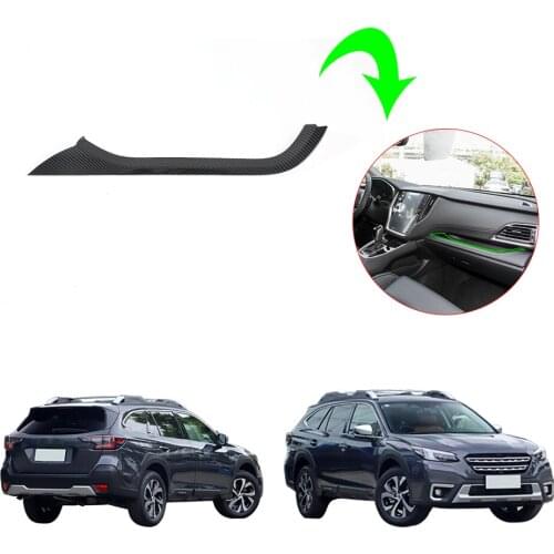 Car Front Interior Car Side Door Storage Pallets Armrest Container Box Cover Kit Trim For Subaru Outback 2021