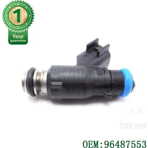 FREE SHIPING HIGH Quality Fuel Injector injection nozzle 96487553 4G1889 M1047 for Chevrolet Aveo Pontiac Wave 1.6 KM