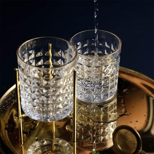 Nordic Water Cup Whiskey Wine Beer Coffee Mugs Espresso Drinking Latte Glass Cup Girl Terrarium Tazas Kitchen Supplies DF50BLB