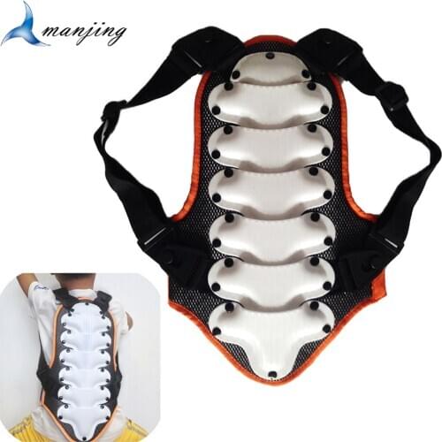 Childrens Back armor Support ski Roller skateboarding Equestrian Double Layer back protection Bike riding Motocross protector