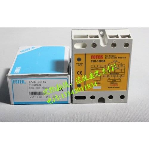 Genuine Taiwan Yangming solid state relay FOTEK ESR-100DA SCR module ESR-100DA