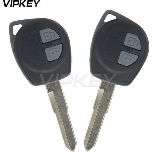 Remotekey 2pcs Remote car key for Suzuki Swift Splash 2005 2006 2007 2008 2009 2010 433mhz 2 button HU133R with ID46 chip
