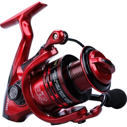 Sougayilang 1000-7000 Series 13+1BB Spinning Fishing Reel 5.5:1 Gear Ratio Freshwater Carp Fishing Reels Fishing Tackle Pesca