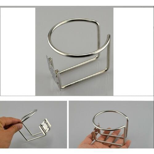 Heavy Duty Stainless Steel Boat Cup Drink Holder For Marine Yacht Truck RV Car Trailer for Most Cans Mugs Cups