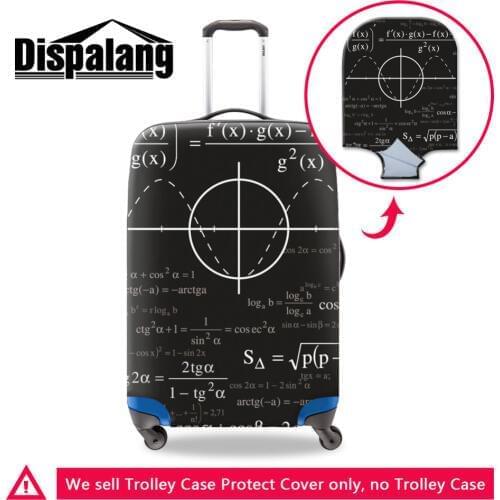 Dispalang personalized design travel accessories for teenage boys best gift for men travel luggage protective cover for suitcase