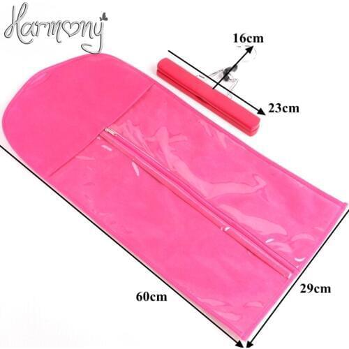 10 sets Hair Extension Carrier Storage - Suit Case Bag and Hanger, Wig Stands, Hair Extensions Hanger, Hair Extensions Bag