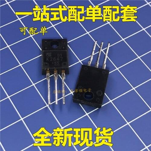 100% Original New 2SK2647 K2647 N TO-220F 800V 4A