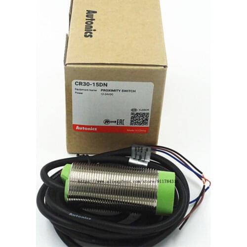 100% New Original Autonics Capacitive proximity switch CR30-15DN CR30-15DP CR30-15AO CR30-15AC CR30-15DN2