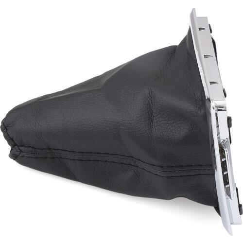 Car Gear Shift Collars Sticker Gaiter Knob Boot Cover PU Leather Case For ford focus 2005-2012 Car Styling