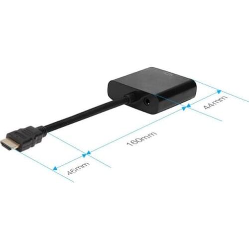 HDMI to VGA Converter Adapter cable video converter adapter for PC Tv box Computer TV Display Phone