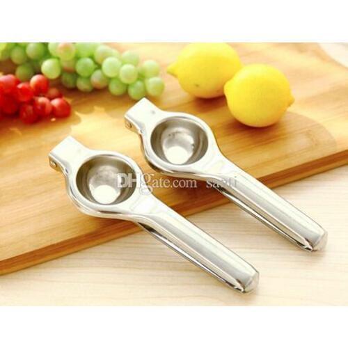 Fashion Hot Lemon Squeezers & Reamers Fruit & Vegetable Tools convenient kitchen helper for orange lemon with stainless steel