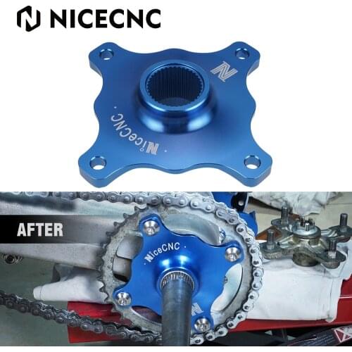 NICECNC ATV Sprocket Wheel Hub Cover Guard For Yamaha Yamaha Raptor 700 700R 2006-2020 Raptor700 Raptor700R Aluminum Accessories