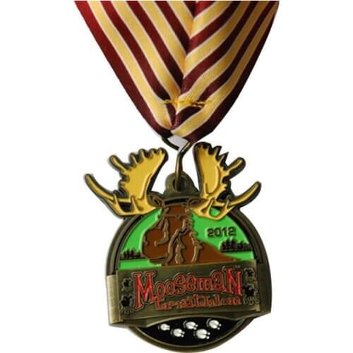 Novelty Wholesale Custom Cheap Metal Football Medals OEM premium custom award medal