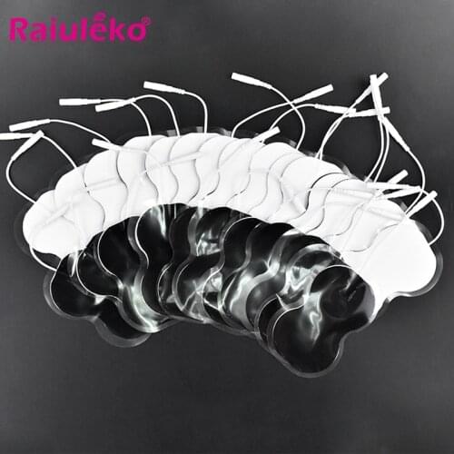20/30/50pcs Self Adhesive Replacement Tens Electrode Pads 8.9*5.5cm Muscle Stimulator Digital Machine Massager for 0.2cm Plug