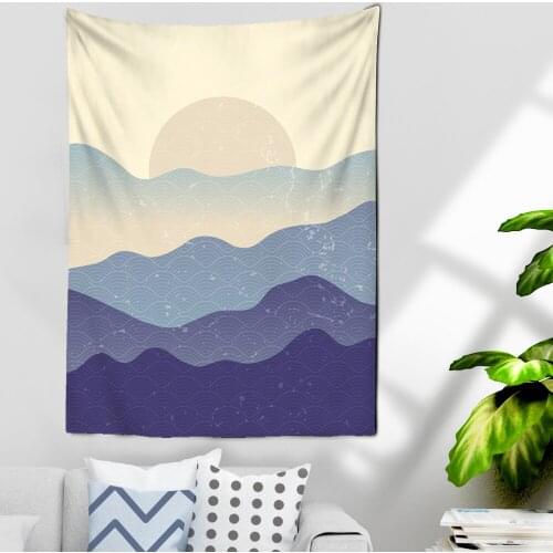 Tapiz Tree Tapestry Wall Hanging Hippie Witchcraft Tapiz Psychedelic Farmhouse Decoration Mandala Pattern Blanket Home Decor