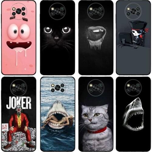 Back Soft Silicone Phone Covers for Xiaomi Poco X3 for Poco X3 Pro Mobile Phone Cases for Poco X3 NFC Bags