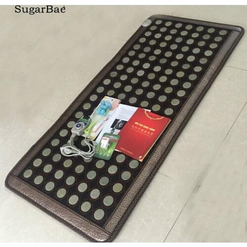 Health Care Jade Stone Massage Cushion Thermal Sofa Mattress Soft Jade Mat Infrared Heating Mat 70X160CM Free Shipping