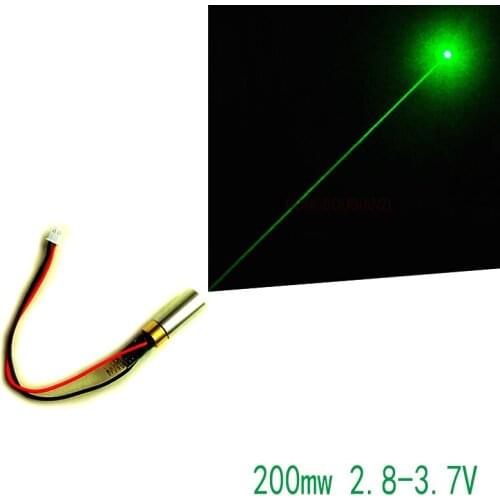 Green laser point 200mW/400MW 2.8V-3.7V stage light point positioning DIY