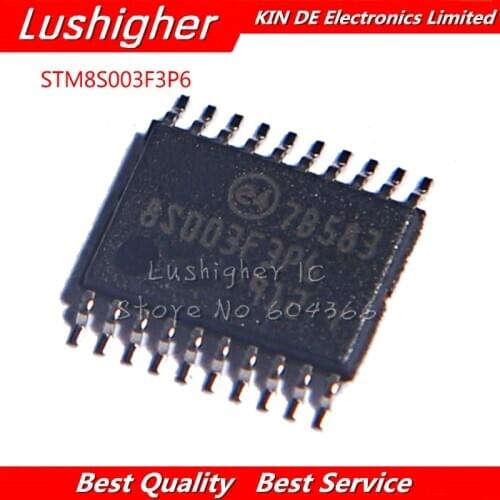 5PCS STM8S003F3P6 TSSOP-20 8S003F3P6 STM8S003