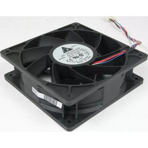 Detla Electronics QFR1212GHE 8E1X DC 12V 2.70A 4-wire 120X120X38mm Server Cooling Fan