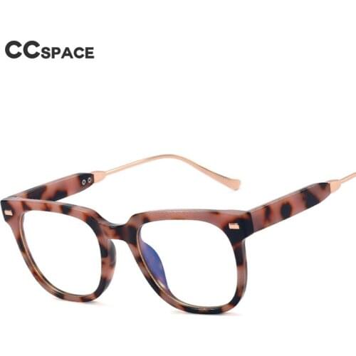 48313 Vintage Anti Blue Light Square Glasses Frames Women Fashion Computer Eyeglasses