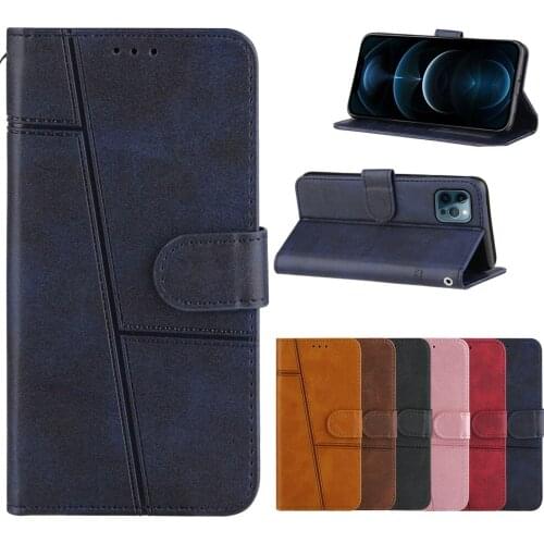 A02 S Fashion Splice Leather Phone Case on for Coque Samsung Galaxy A02S A02 M02 M02S Case Flip Wallet Back Cover Capa Men Women