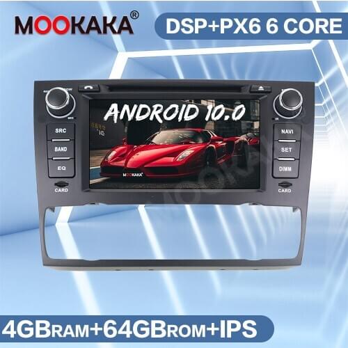 Car Radio For BMW E90 E91 E92 E93 3 Series 2005-2012 Android Multimedia Player GPS Navigation 64G PX6 Auto Stereo Head Unit DSP
