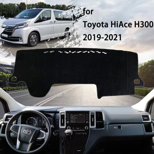 Car Dashboard Cover Dashmat Nonslip Cushion Sunshade Pad for Toyota HiAce GranAce Commuter Majesty Granvia H300 2019 2020 2021