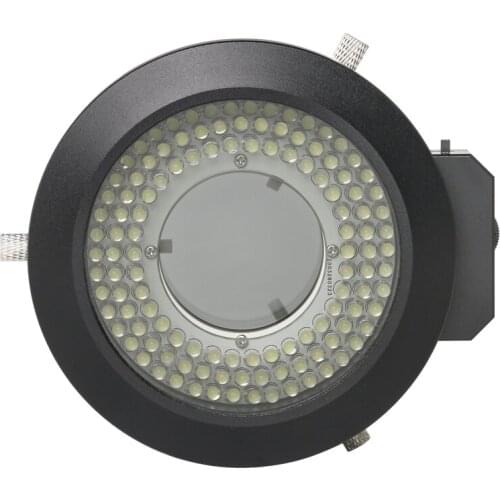 Diameter 62mm Microscope LED Ring Light 120pcs LED Lights With Polarizer Adjusted Vision Illuminator Polarized Light Source