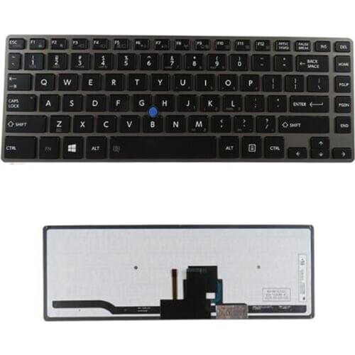 For Toshiba Tecra Z40 Z40-A Z40-AK01M Z40-AK03M Laptop Keyboard Backlit US Layout