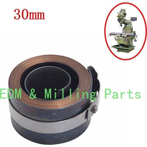 Milling Machine - Clock (Quill) Spring 30mm Wide R-8 Part Bridgeport Mill CNC B177 For Bridgeport Mill Part