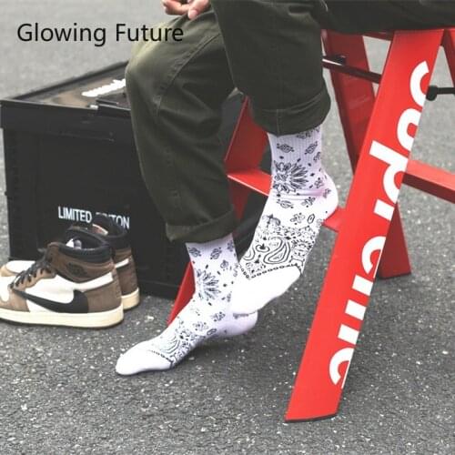 Glowing Future Men's Socks With Print