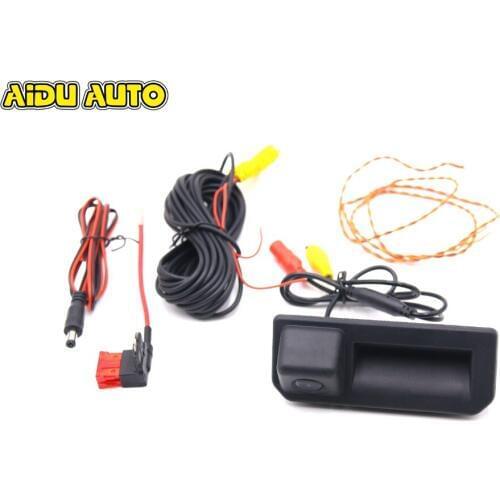 HD CAR Rear view Handle Camera FOR VW MQB Polo sedan/Vento/JETTA/Q2/A5/KODIAQ 2016-2018