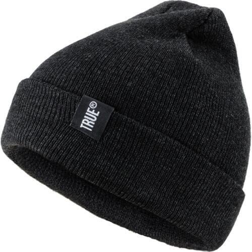Men Women Winter hat Cuffed Warm Knitting Cap Wool Baggy Slouchy Beanie Ski Hat
