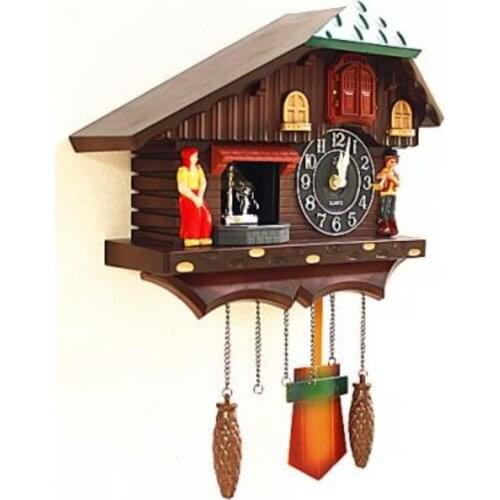 Ideas antique wall watches New Europe cuckoo clock bird singing wall farmhouse decor best selling products gift