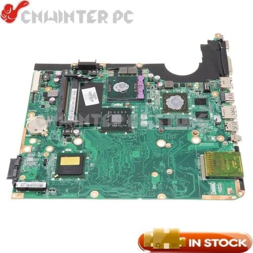 NOKOTION For HP Pavilion DV6 DV6-1000 Laptop Motherboard DAUT3DMB8D0 518431-001 PM45 DDR2 HD4650 GPU Free CPU