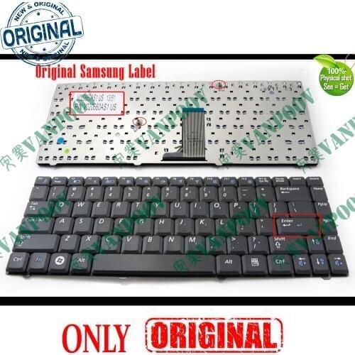 New Notebook Laptop keyboard for SAMSUNG NP-R519 R519 Black US version - 9J.N8182.S01 CNBA5902581A BA5902581. Free shipping